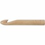Haaknaald - Extra Groot - 30 mm - 23 cm - Houten Haaknaald - Lichtgewicht & Gelakt - Geschikt voor Dikke Wol, XXL Breiwerk & Grof Haken - Ergonomische Grip