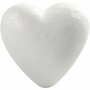 Styropor Harten - 8 cm Hoog - 50 Stuks - Lichtgewicht Styropor Voor DIY Decoratie