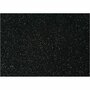 Hobbyvilt - Zwart - A4 - 210x297 mm - 10 Vellen - 1 mm Dikte - Met Glitterpatroon - Kwalitatief Stevig Vilt - Voor Knutselwerken, Feestdecoraties & Handwerkprojecten