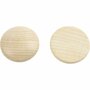 Houten knopen, d 30 mm, dikte 5 mm, 15 stuk/ 1 doos