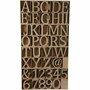 Houten Letters, Cijfers & Tekens - 8 cm Hoog - 1,5 cm Dikte - Set van 240 - Perfect voor DIY Decoraties, Naamborden & Hobbyprojecten