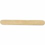 IJsstokjes - Houten Stokjes - Platte Houten Stokjes Voor Modelbouw, Knutselen & DIY - Naturel - 5,5cm Lang - 6mm Breed - 50 Stuks Per Verpakking - Perfect Voor Creatieve Hobby's