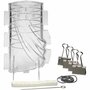 Kaarsen Gietvorm - Transparant Plastic DIY Kaarsen Mal - Geschikt Voor Kaarsen Maken - Warmtebestendig - Afmeting 170x50 mm - Lont nr. 18 - 1 stuk