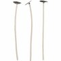 Kaarsenlont - Lont - Kaarsen Maken Lont - Kaarsenkoord - Wick - Vezeldraad - Brandkoord - Met Was - Dikte 2 mm - Lengte 10 cm - 50 Stuks