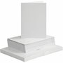 Kaarten En Enveloppen - Kaartenset - Dubbelzijdige Kaarten - DIY - Kaarten Maken - Wit - 10,5x15cm - 240 Gram - Envelop: 11,5x16,5cm - 50 Sets