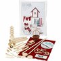 Kaboutermuts - Houten Kabouter Muts - DIY Decoratiemuts Voor Miniatuur Decor & Knutselprojecten - Handgemaakte Kabouterhoed - Natuurhout - Hoogte 9 cm - 1 Stuk