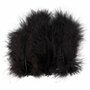 Donsveren Zwart - Super Zachte Veertjes - Decoratieve Zwarte Veren - Knutselveren - Hobby Veren - Knutselveren - Sierveren - 5-19 cm - 15 Stuks