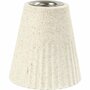 Bamboe Kandelaar - 7 cm Hoog - 6,8 cm Diameter - Metalen Inzetstuk voor Kaarsen - Milieuvriendelijk & Te Decoreren met Acrylverf of Porseleinstiften