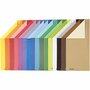 Karton - Diverse Kleuren - A4 - 250 grams - Color Bar - 16 vellen