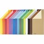 Kleurrijk Karton 250 Grams - Color Bar A4 Karton - Hobbykarton - Stevig Papier - A4 Papier 250 grams - Scrapbooking Kaarten Maken - 21x29,7 cm - A4 - 16 Vellen