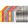 Karton - Gekleurd Hobbykarton - A4 Formaat - 250 Grams Papier - Met Patronen - Stevig DIY Knutselkarton - 20 Vellen - Perfect Voor Scrapbooking & Creatieve Projecten