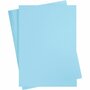 Blauw Karton 180 Grams - Blauw A2 Karton - Hobbykarton - Stevig Blauw Papier - A2 Blauw Papier 180 grams - Knutselpapier Knutselkarton - Hemelsblauw - 42 x 60 cm - A2 - 100 Vellen