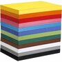 Verschillende Kleuren Karton 180 Grams - A4 Karton - Hobbykarton - Stevig Papier - Knutselpapier Knutselkarton - 12 Kleuren - 21x29,7 cm - A4 - 1200 Vellen