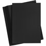 Zwart Karton 180 Grams - Zwart A4 Karton - Hobbykarton - Stevig Papier - Zwart A4 Papier 180 grams - Knutselpapier Knutselkarton - 21x29,7 cm - A4 - 100 Vellen