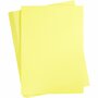 Geel Karton 180 Grams - Geel A2 Karton - Hobbykarton - Stevig Geel Papier - A2 Geel Papier 180 grams - Knutselpapier Knutselkarton - Kanariegeel - 42 x 60 cm - A2 - 100 Vellen