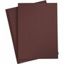 Bruin Karton 180 Grams - Koffiebruin A4 Karton - Hobbykarton - Stevig Papier - A4 Papier 180 grams - Knutselpapier Knutselkarton - 21x29,7 cm - 20 Vellen