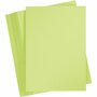 Karton - Hobbykarton - Groen - Lime Groen - DIY - Knutselen - A4 - 21x29,7cm - 180 grams - 100 vellen