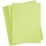 Groen Karton 180 Grams - Groen A4 Karton - Hobbykarton - Stevig Papier - Groen A4 Papier 180 grams - Knutselpapier Knutselkarton - Lime Groen - 21x29,7 cm - A4 - 100 Vellen