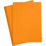Karton - Hobbykarton - Oranje - Mandarijn - DIY - Knutselen - A4 - 21x29,7cm - 180 grams - Creotime - 20 vellen