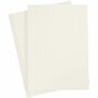 Wit Karton 220 Grams - Off-White A4 Karton - Hobbykarton - Stevig Papier - A4 Papier 220 grams - Luxe Creatief Karton - 21x29,7 cm - A4 - 10 Vellen