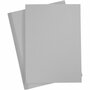 Grijs Karton 180 Grams - Grijs A4 Karton - Hobbykarton - Stevig Papier - Grijs A4 Papier 180 grams - Knutselpapier Knutselkarton - Staalgrijs - 21x29,7 cm - A4 - 20 Vellen