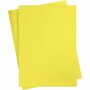Karton - sun yellow - A2 - 42x60cm - 180 grams - Creotime - 10 vellen