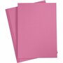 Karton - roze - A4 - 21x29,7cm - 220 grams - Creotime - 10 vellen
