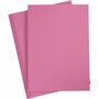 Karton - roze - A4 - 21x29,7cm - 220 grams - 10 vellen