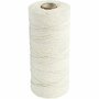 Katoendraad - Licht Naturel - 100% Katoengaren - DIY Macrame Decoratie - Hobby Garen - Haken En Breien Garen - Gewicht 250gr - Lengte 700m - 1 Rol