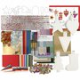 Kerst Decoratie Set - Tekenpapier - Assorti - 3800 grams