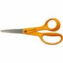 Fiskars Kinderschaar Rechtshandig - Veilig Knippen Voor Kinderen - RVS Schaar - Comfort Grip - Schaar voor Knutselen - Educatieve Schaar - 14 cm - 1 Stuk