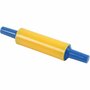 Kleiroller - Plastic Roller - Geel, Blauw - Voor Foam Clay & Silk Clay - 21cm - Diameter 4cm - 1 stuk