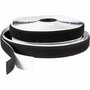 Klitteband - Zelfklevend Haak en Lusband - Zwart Klittenband - Breedte 20mm - 5 Meter Rol - Voor Diverse Bevestigingen