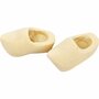 Klompen - Houtbewerking - Klompen - Hout - Blank - 30mm - 4 Stuks