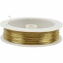 Koperdraad - Binddraad - Koperkleurig Decoratief Draad - DIY Hobbydraad Voor Creatieve Projecten - Fijn Koperdraad - Dikte 0,3mm - Lengte 70m - 1 Rol