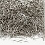 Kopspelden - Zilveren DIY Kopspelden - Luxe Stevige Spelden Voor Hobby & Kleding - Perfect Voor Decoratie & Naaiwerk - Duurzaam & Hoogwaardige Kwaliteit - L 18 mm - Dikte 0,6 mm - Gewicht 500 g