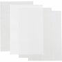 Krimpfolie Transparant Glans - DIY Kunststof Krimpvellen - Ideaal voor Kinderen & Hobbyisten - Geschikt voor Stiften & Kleurpotloden - 20x30 cm - Set van 4 Vellen