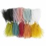 Kunstveren - Multicolor Polyester Veren - DIY Decoratie Veren Set - Knutselmateriaal - Hobby Veren - Creatieve Projecten - Lengte 15x8 cm - Set van 10 stuks