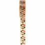 Lace Washi Tape , B: 15 mm, 5 m/ 1 rol