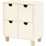 Ladenkast - Decoratieve Kast - DIY Opbergkast - Hobby Ladenkast - Organisatie Decoratie - Kleine Kast - Creatieve Decoratiekast - Afmetingen H: 23cm, D: 11,5cm, B: 20cm - 1 Stuk