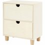 Ladenkast - Houten Opbergkast - DIY Organizer Met Lades - Ideaal Voor Sieraden, Kantoorartikelen & Knutselspullen - H: 23cm - B: 20cm - D: 11,5cm - 1 Stuk