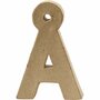 Letter A - H: 10 cm, dikte 2 cm, 1 stuk