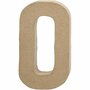 Letter, O, H: 20,4 cm, B: 11,5 cm, dikte 2,5 cm, 1 stuk