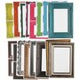 Lijsten - Kartonnen Lijsten - DIY Creatieve Lijsten - Metallic Kleuren - Sterke Kleuren - Karton - Hobbymateriaal - 26,2x18,5 cm - 64 Vellen
