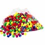 Acryl Kralen met Groot Gat - Link Kralen in Matte Kleuren - DIY Sieraden Maken, Macramé, Decoratie & Hobby Knutselmateriaal - Perfect voor Creatieve Projecten - 300 gr