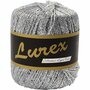 Lurex glitter garen, zilver, L: 160 m, 25 gr/ 1 bol