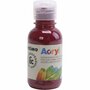 Acrylverf – Bordeaux Verf – Luxe Acrylverf Bordeaux - Acrylaatverf – Acrylic paint – Bordeaux Hobbyverf – Knutselen en Verven – Sneldrogende Verf - 125ml
