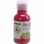 Acrylverf - Rode Verf - Luxe Acrylverf Rood - Acrylaatverf - Acrylic paint - Rorde Hobbyverf - Knutselen en Verven - Sneldrogende Verf - 125ml