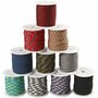 Macramé Koord - Nylonkoord - DIY Hobbykoord - Neon Kleuren Voor Macramé Knoopwerk - Creatief Knoopdraad - Dikte 1 mm - Lengte 28 m - Set van 8 Rollen
