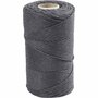 Macramé Koord Grijs - Enkeldraads Katoengaren - Handgemaakt Decoratief Knoopwerk - DIY Creaties, Dromenvangers & Sieraden Maken - 198 m x 2 mm - Hoge Kwaliteit